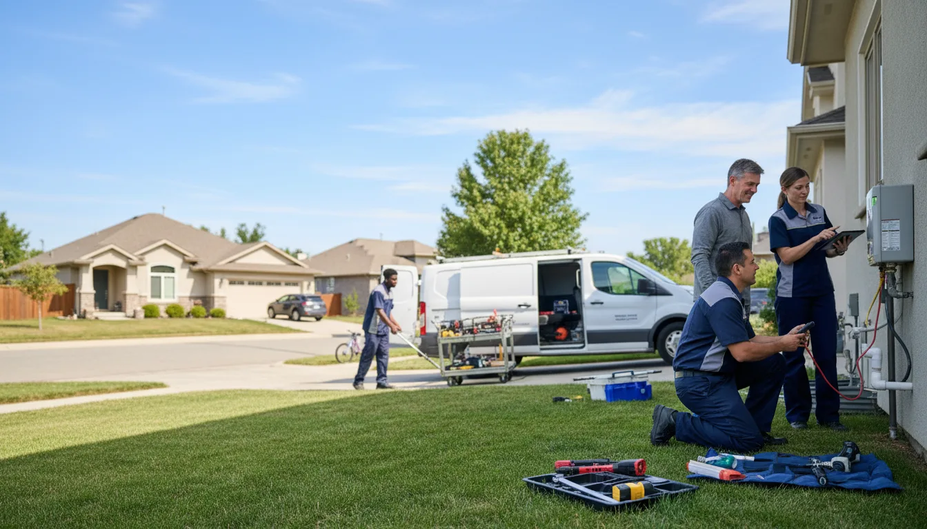 Tankless water heater service in Bigelow, MN